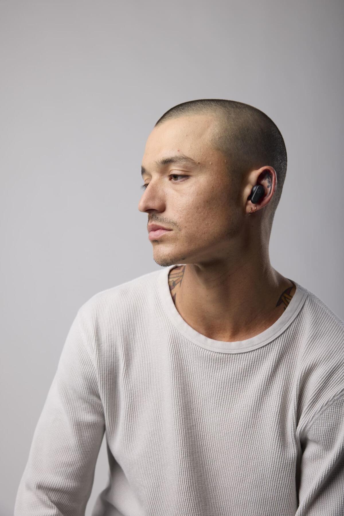 Dime Evo True Wireless-Ohrhörer, Schwarz/Orange 5/6