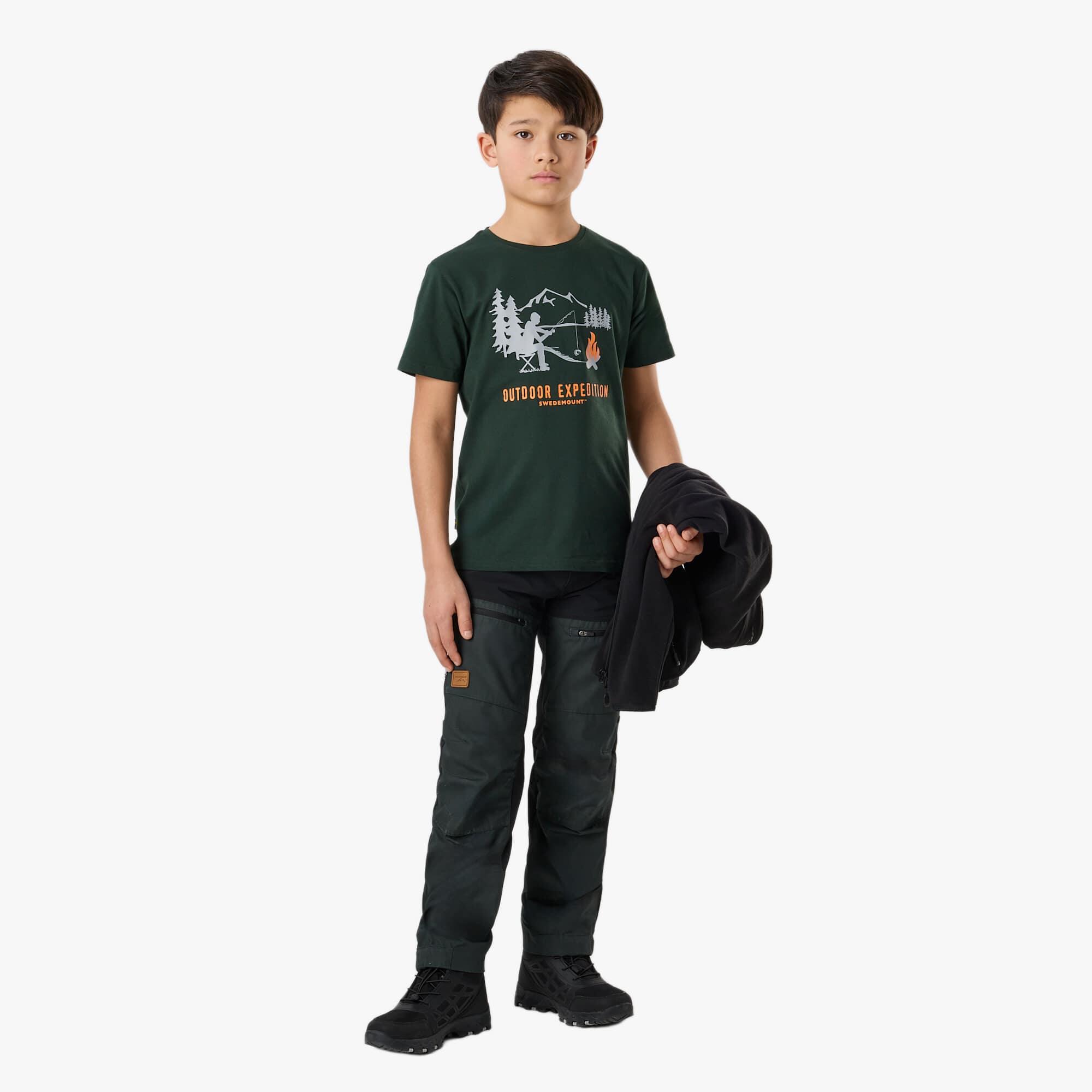 Pantalones outdoor senderismo juvenil Nordkap Stretch Pants II 3/7