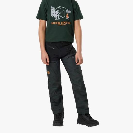Pantalon outdoor randonnée junior coupe-vent respirant Nordkap Stretch JR II