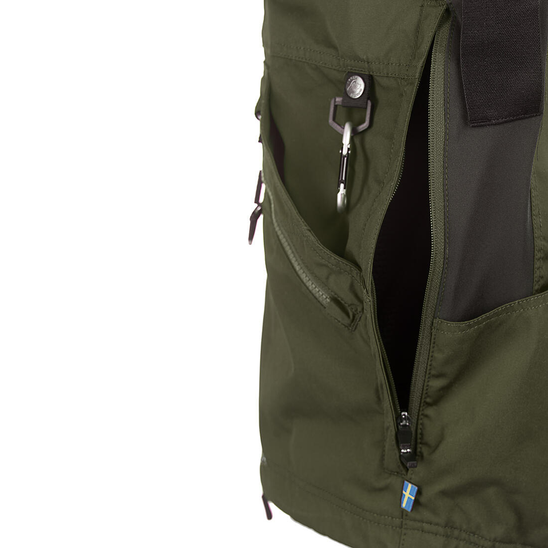 Gilet de compétition pour homme olive 4/7