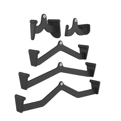 Platinum foam grip set 5 stuks zwart
