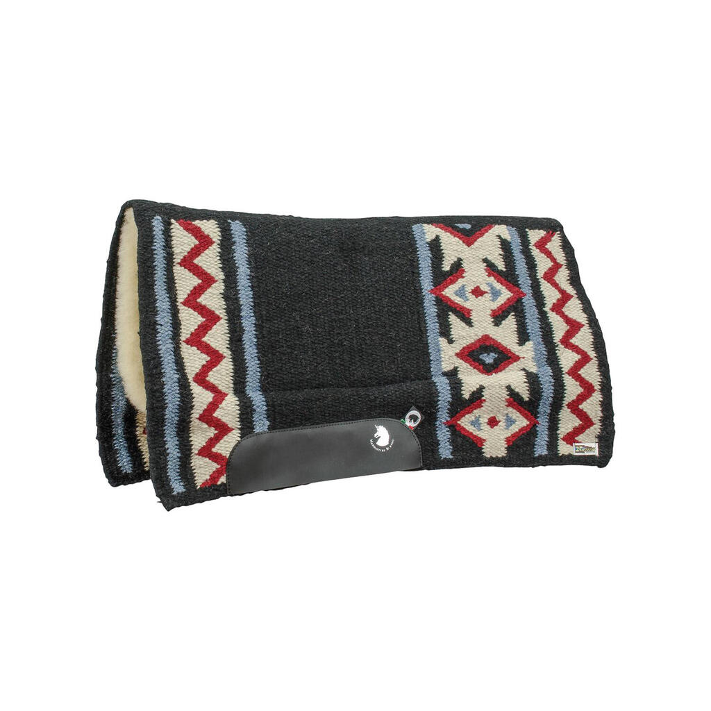 Shaped withers navajo show saddle pad