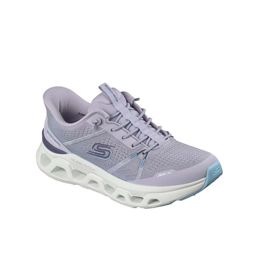Tênis Roxos Skechers Skide-Step Femininos Altus Fast Lane Roxos 2/4