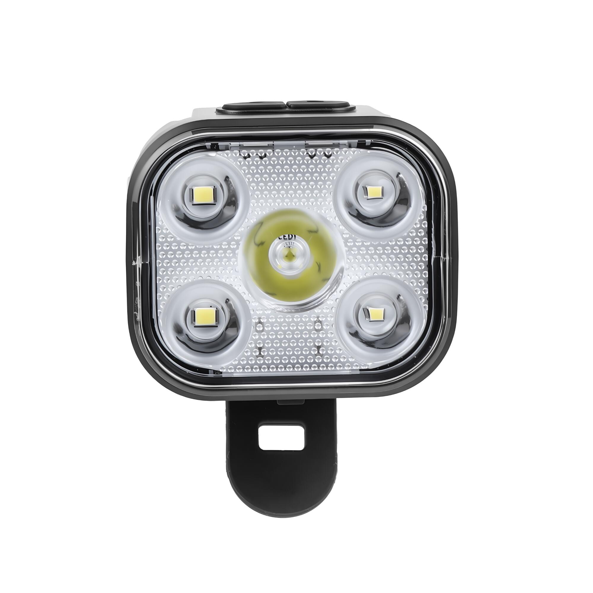 Éclairage Vélo 4x - Feu LED Avant et Arrière - Rechargeable USB 2/7