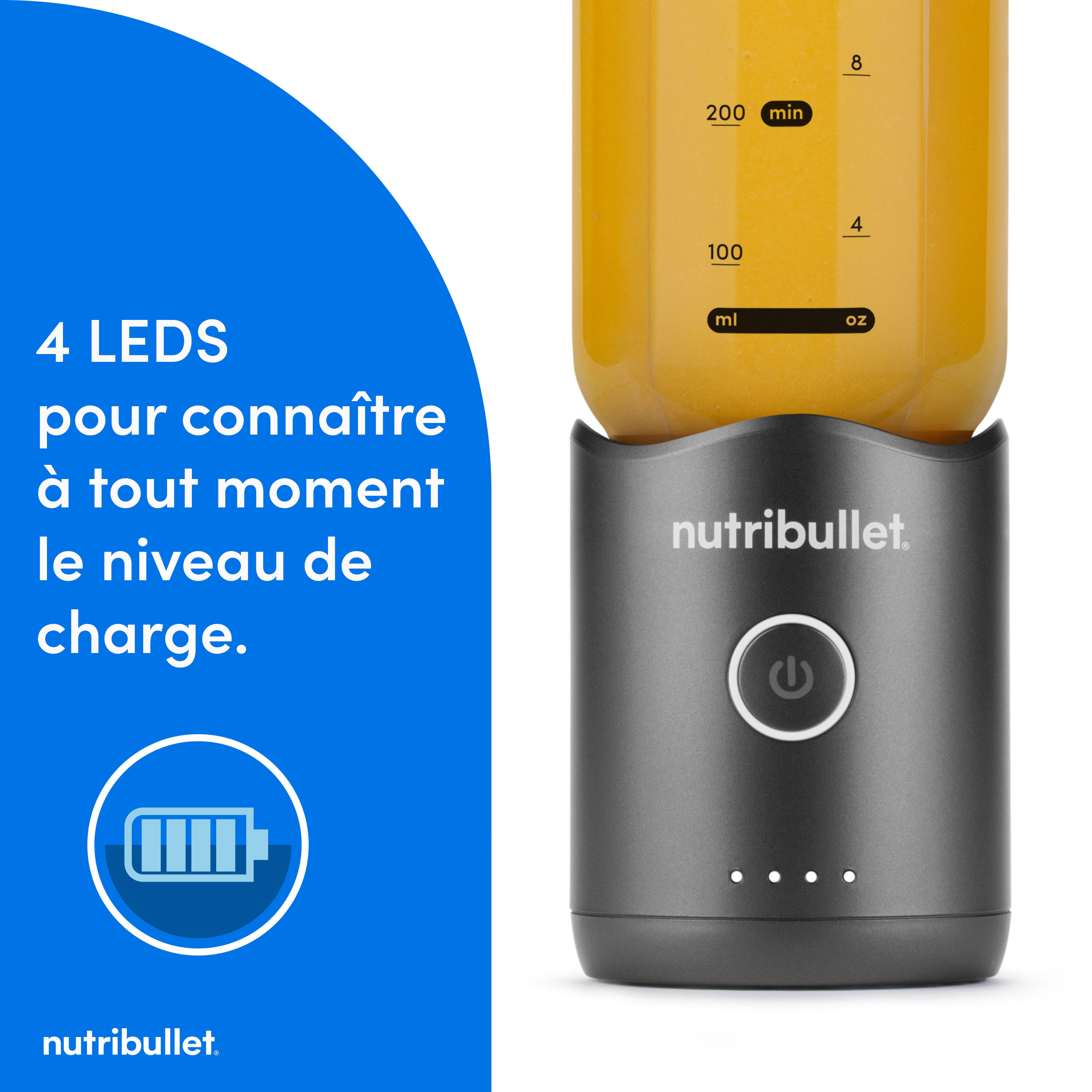 Batidora de Vaso NUTRIBULLET NBP013GM Enchufe EU 7/7