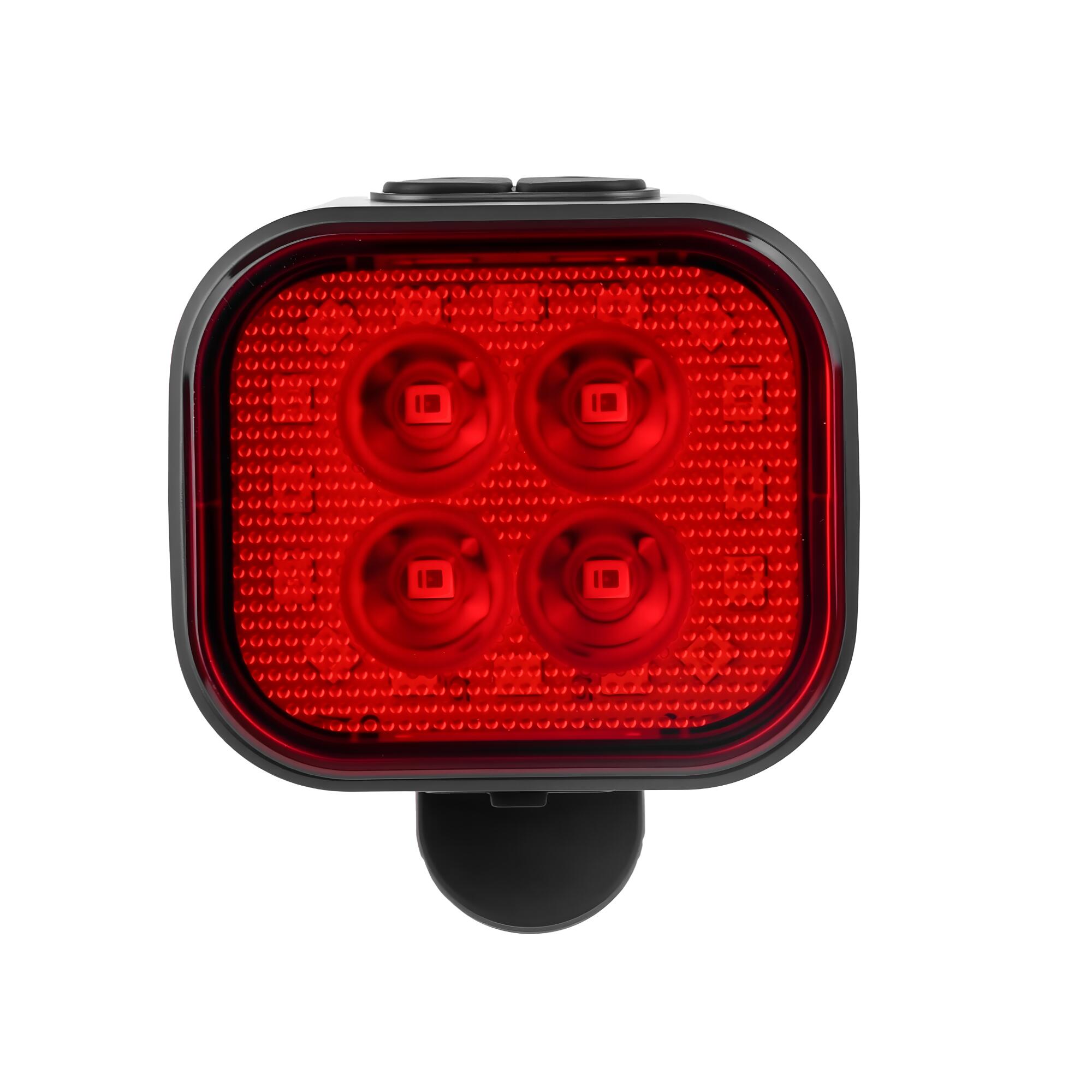 Éclairage Vélo 4x - Feu LED Avant et Arrière - Rechargeable USB 4/7