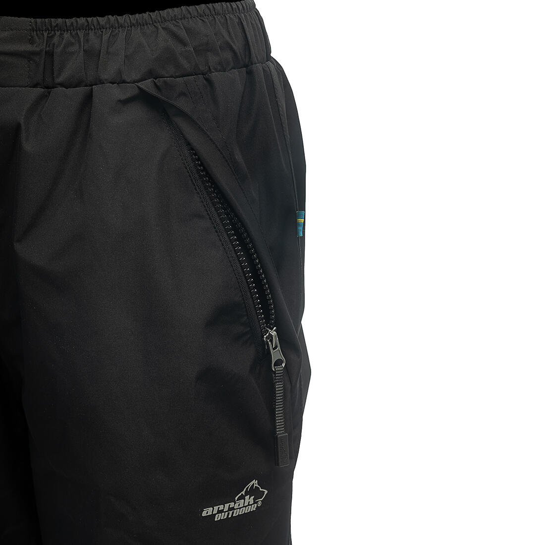 Pantalon de pluie pour homme noir 5/6