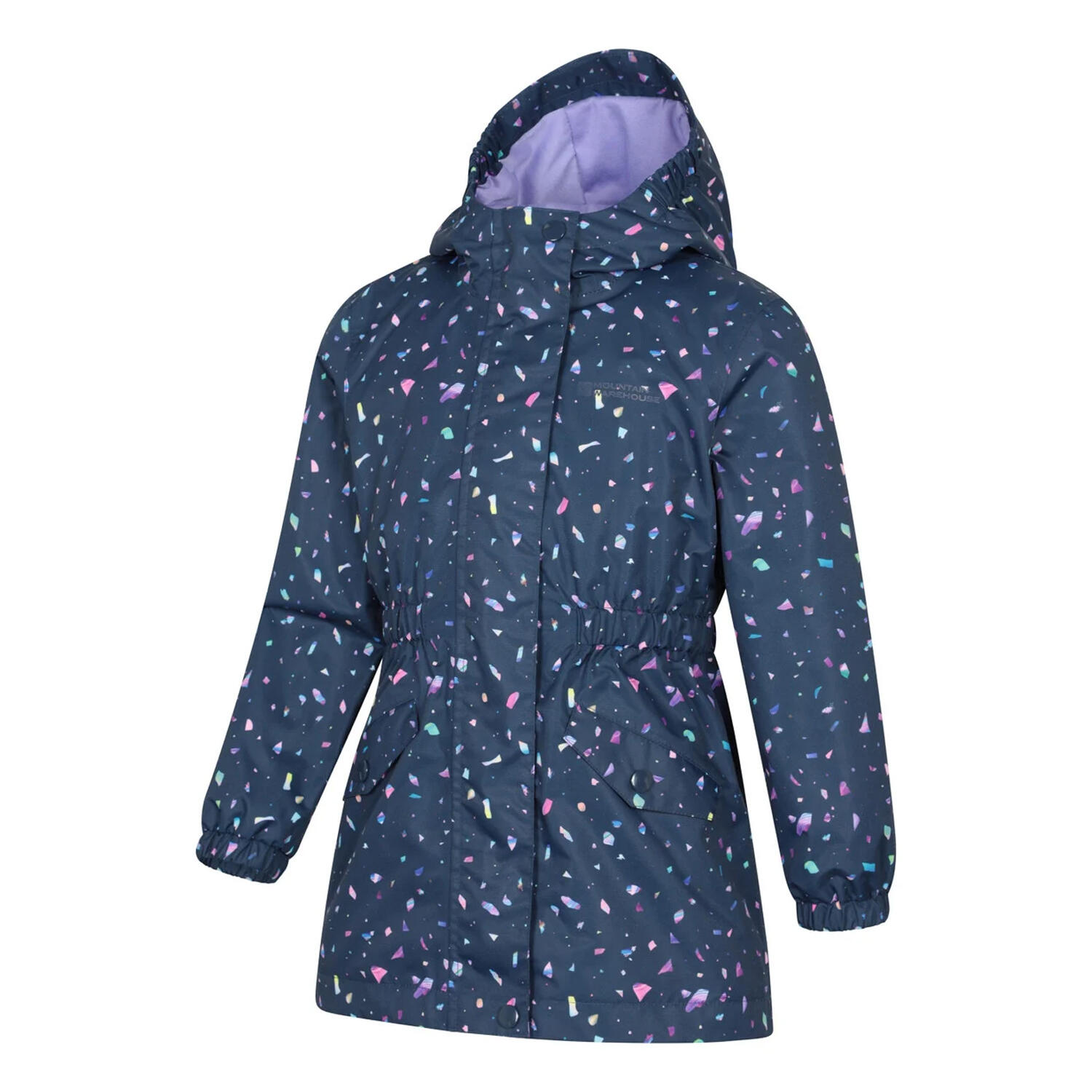 Veste Imperméable Motif/style Licorne DALE Enfant (Bleu Marine) 3/3