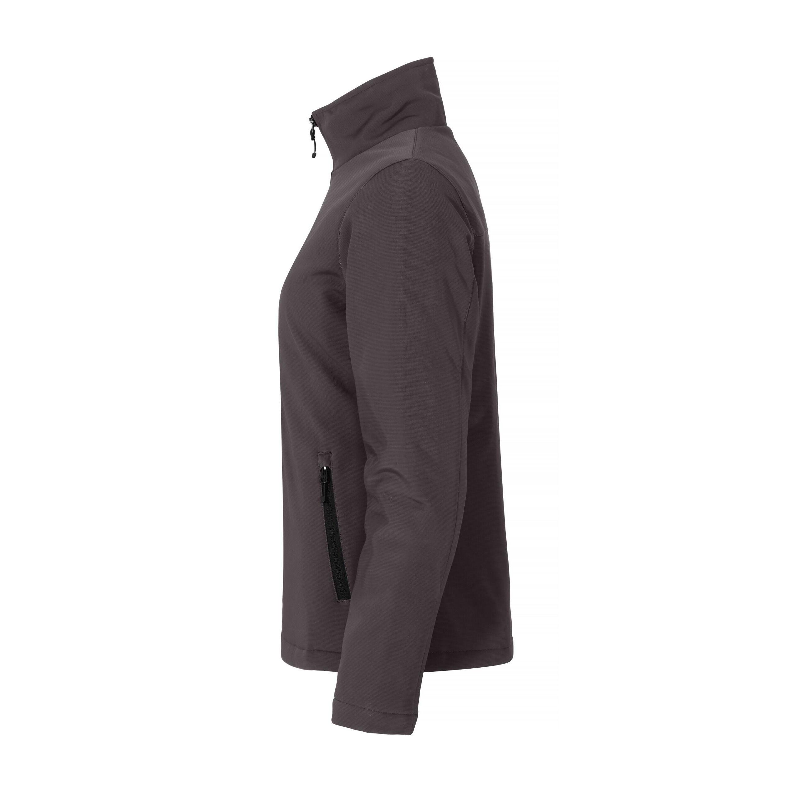 Giacca Soft Shell Imbottita Donna Clique Grigio Scuro 3/6