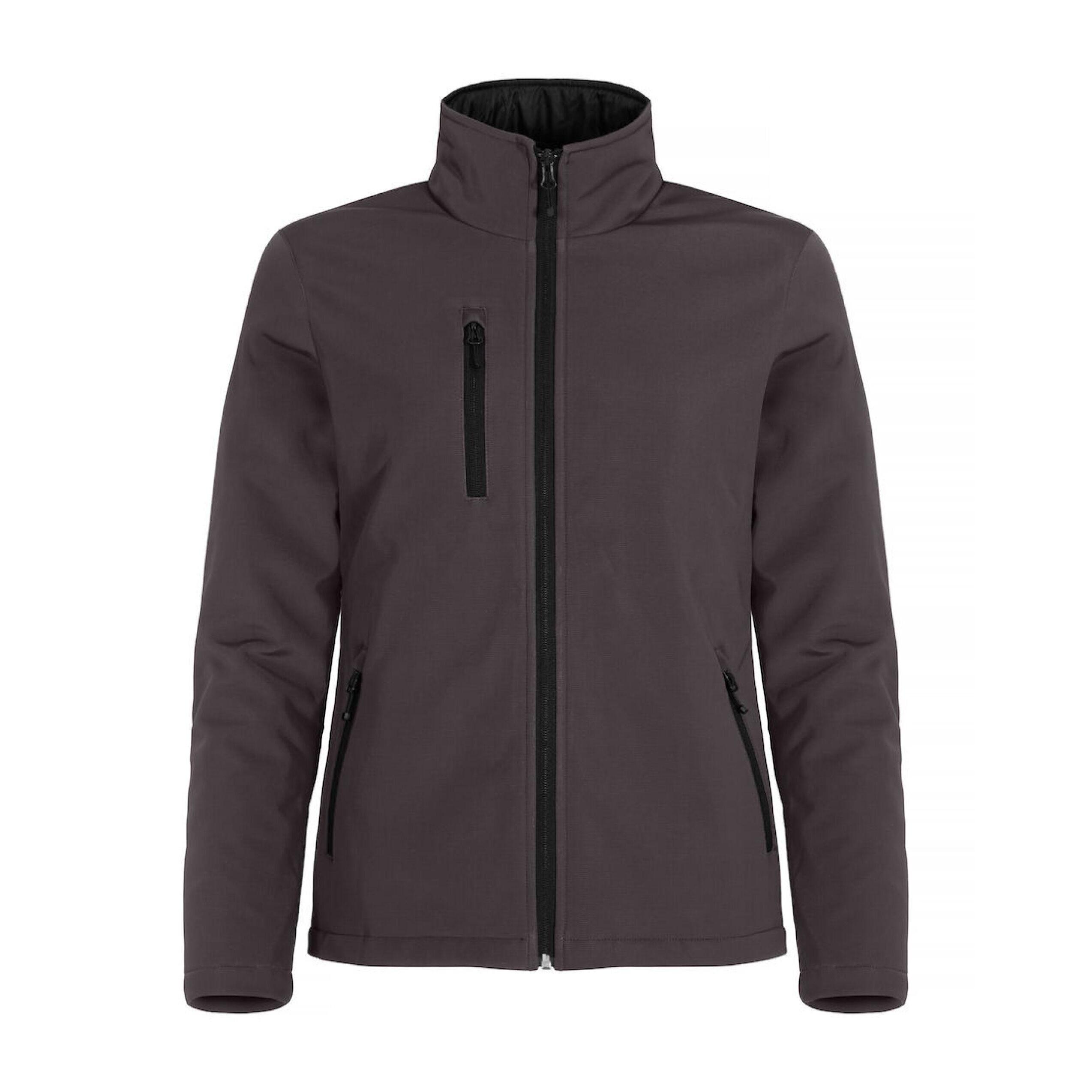 Giacca Soft Shell Imbottita Donna Clique Grigio Scuro 2/6
