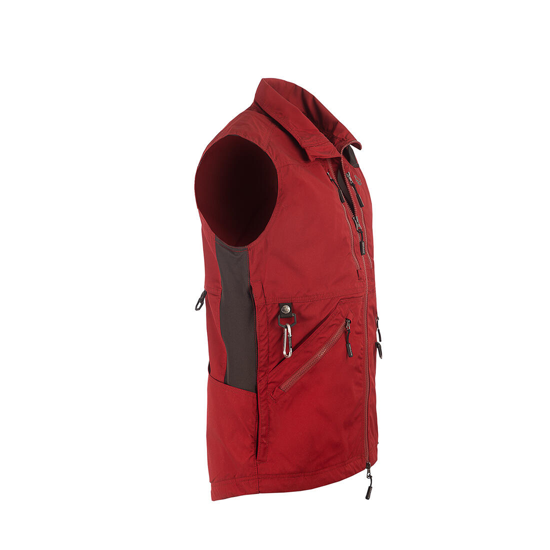 Gilet de compétition pour homme rouge foncé 2/7