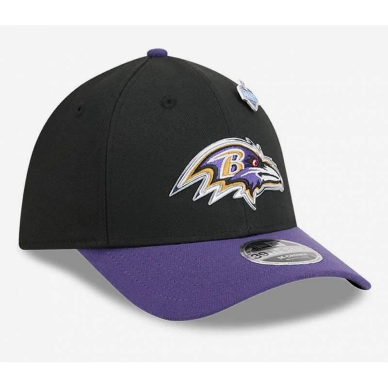 Casquette NFL Baltimore Ravens New Era Draft 26 39THIRTY 2/4