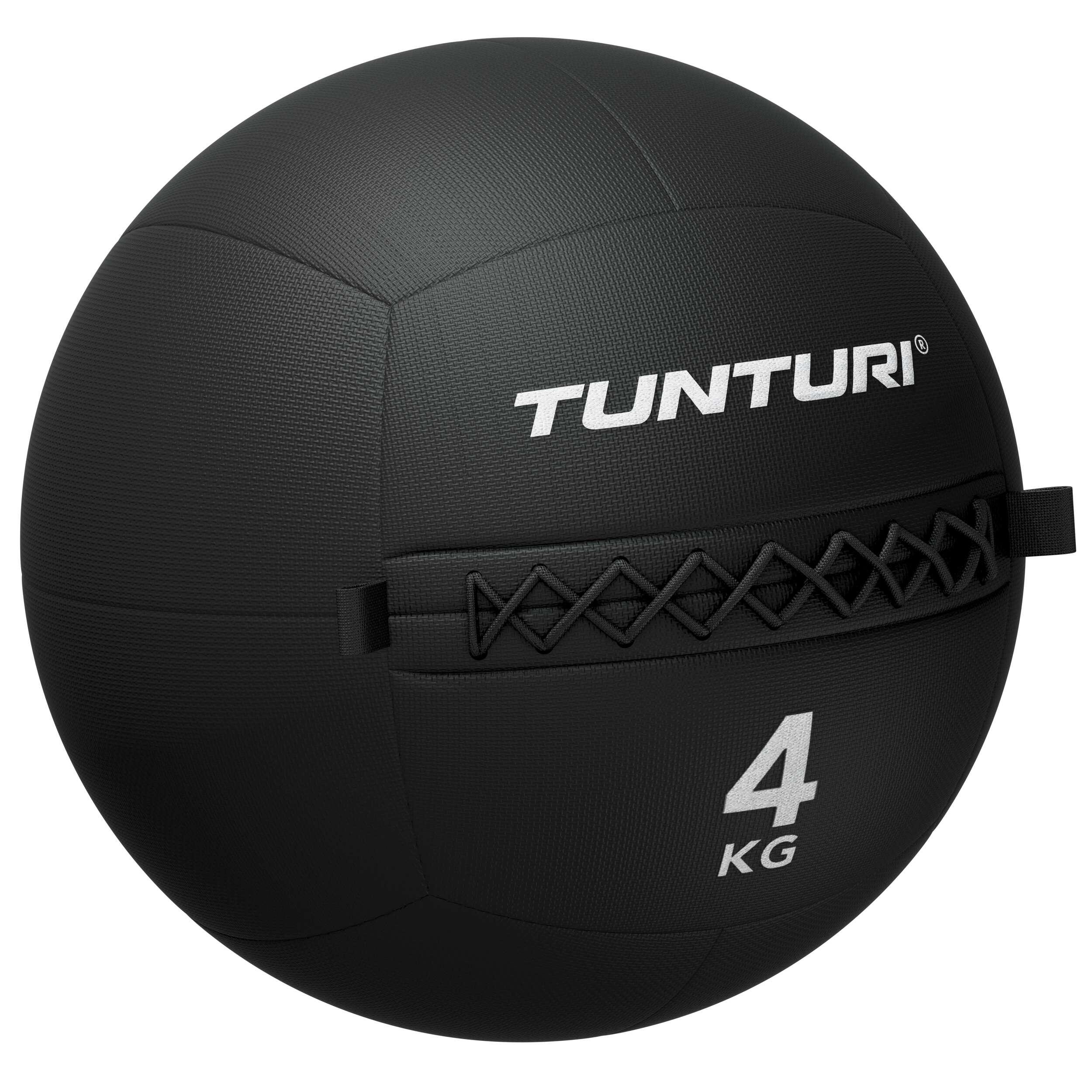 Platinum wall ball 4 kg noir avec application fitness offerte 1/7