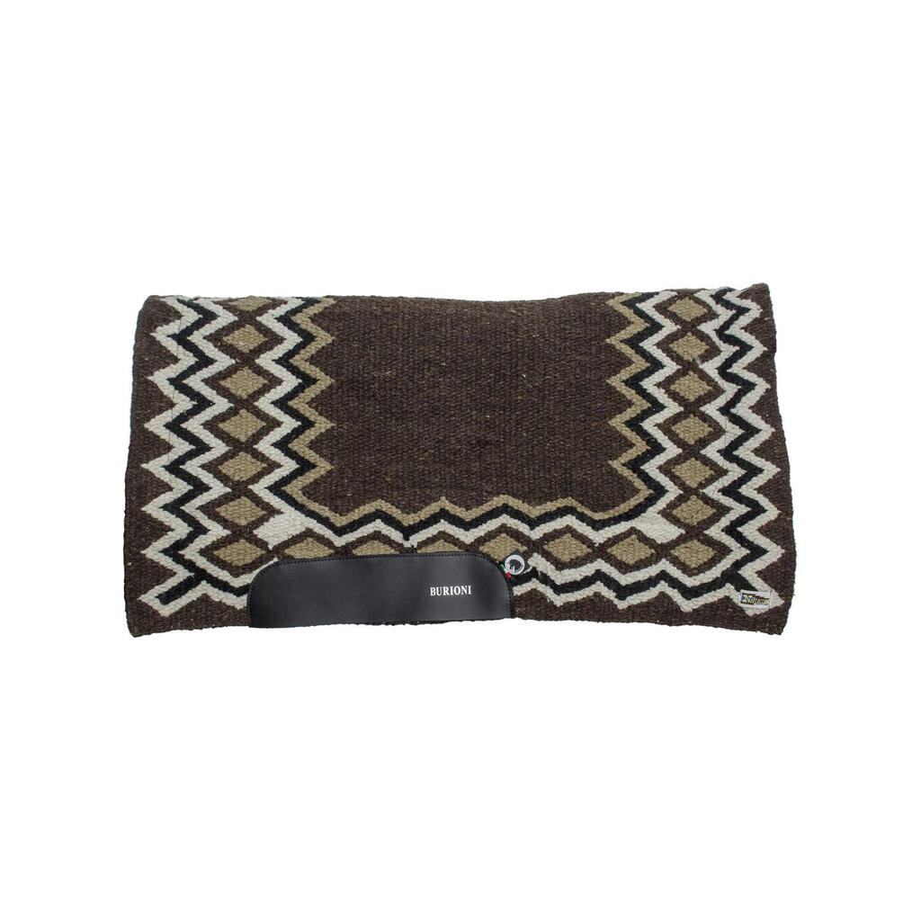 Shaped withers navajo show saddle pad