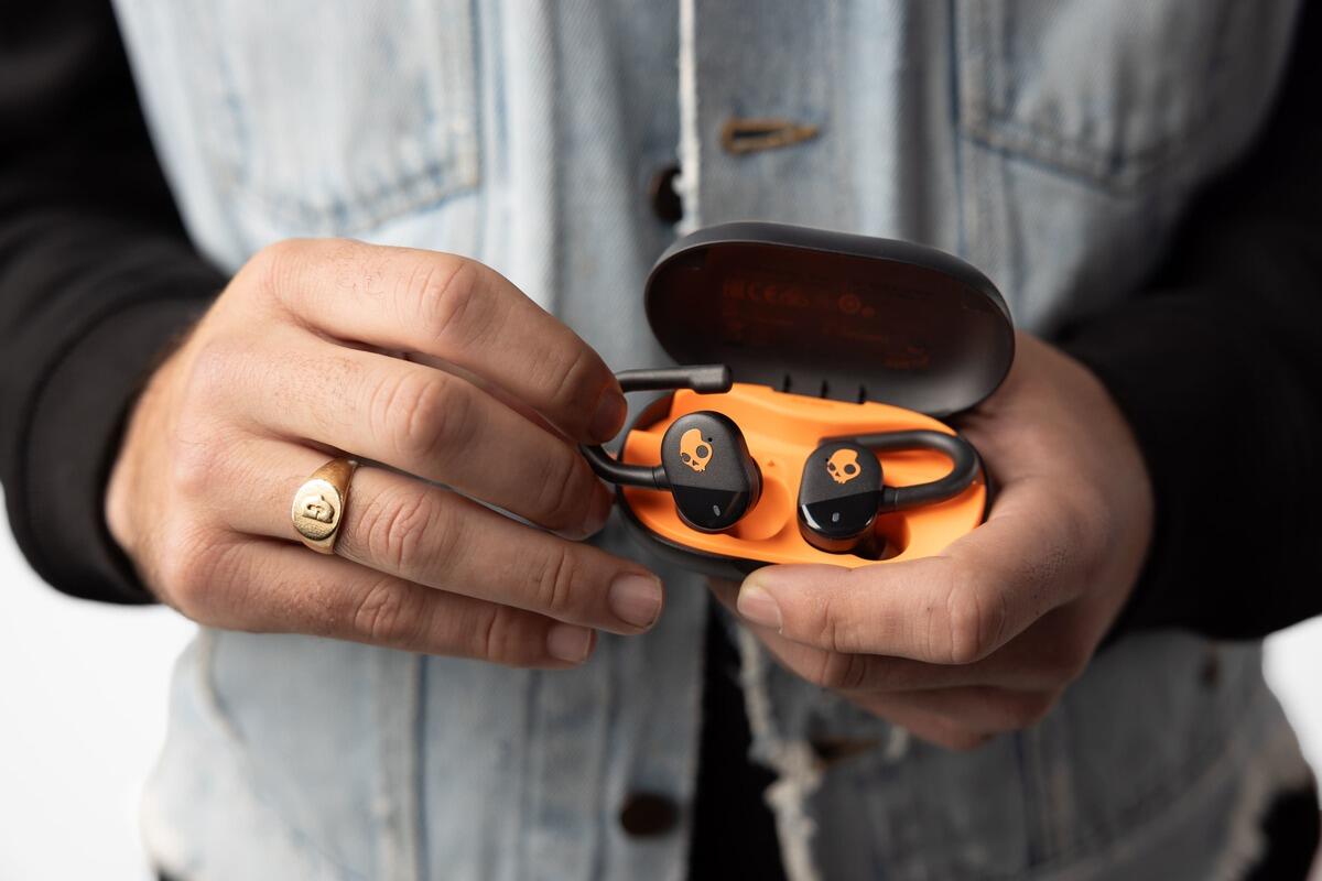 Push Play Active TWS Black Orange 4/5