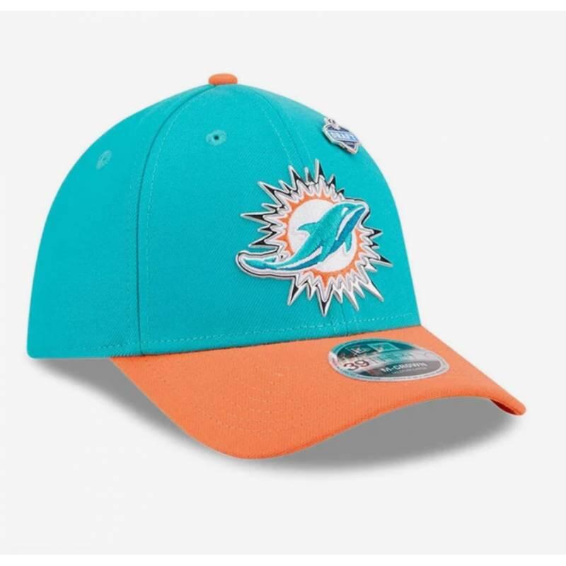Casquette NFL Miami Dolphins New Era Draft 26 39THIRTY 2/4