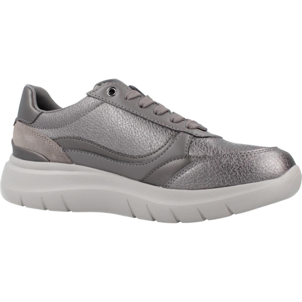 Chaussure de randonnée Baskets Femme Geox D PLUMMERY E Gri 5/5