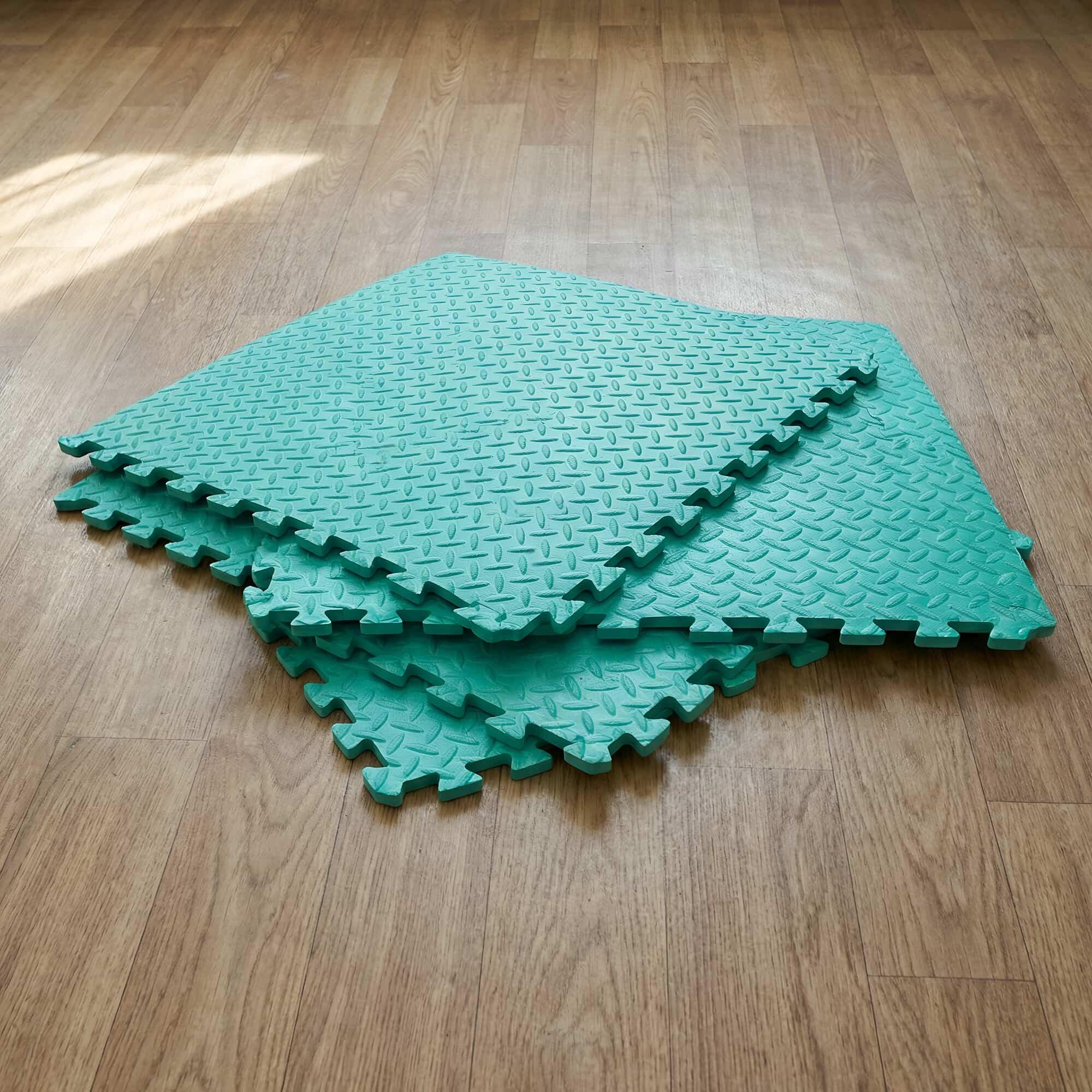 Tapis en mousse X-star 4 pcs. 60x60cm - turquoise 6/7