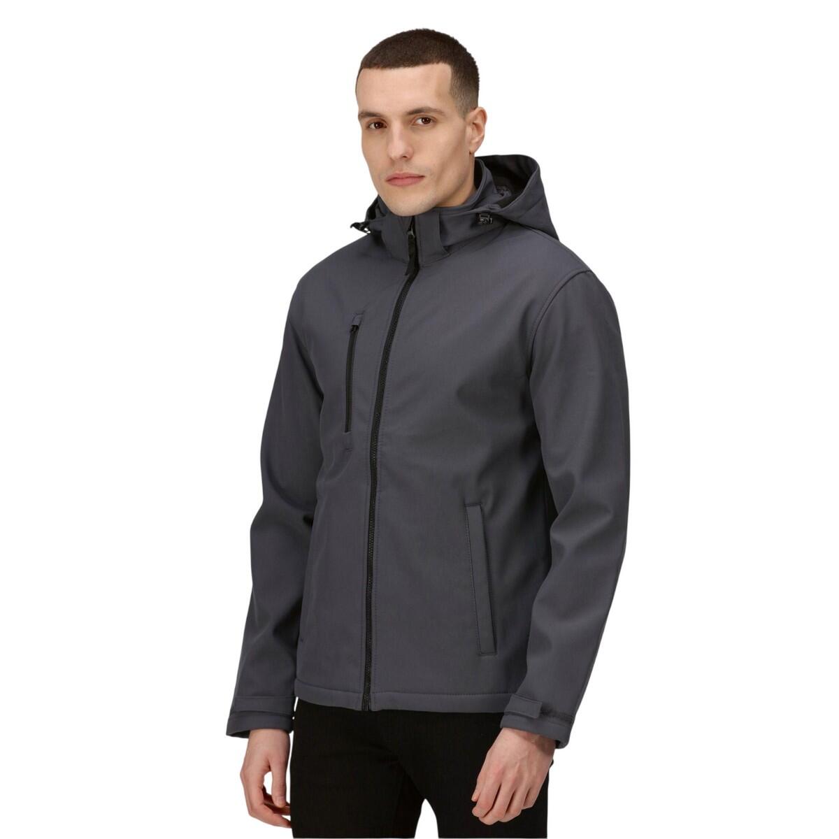 Veste À Capuche VENTURER Homme (Gris Foncé / Noir) 3/4
