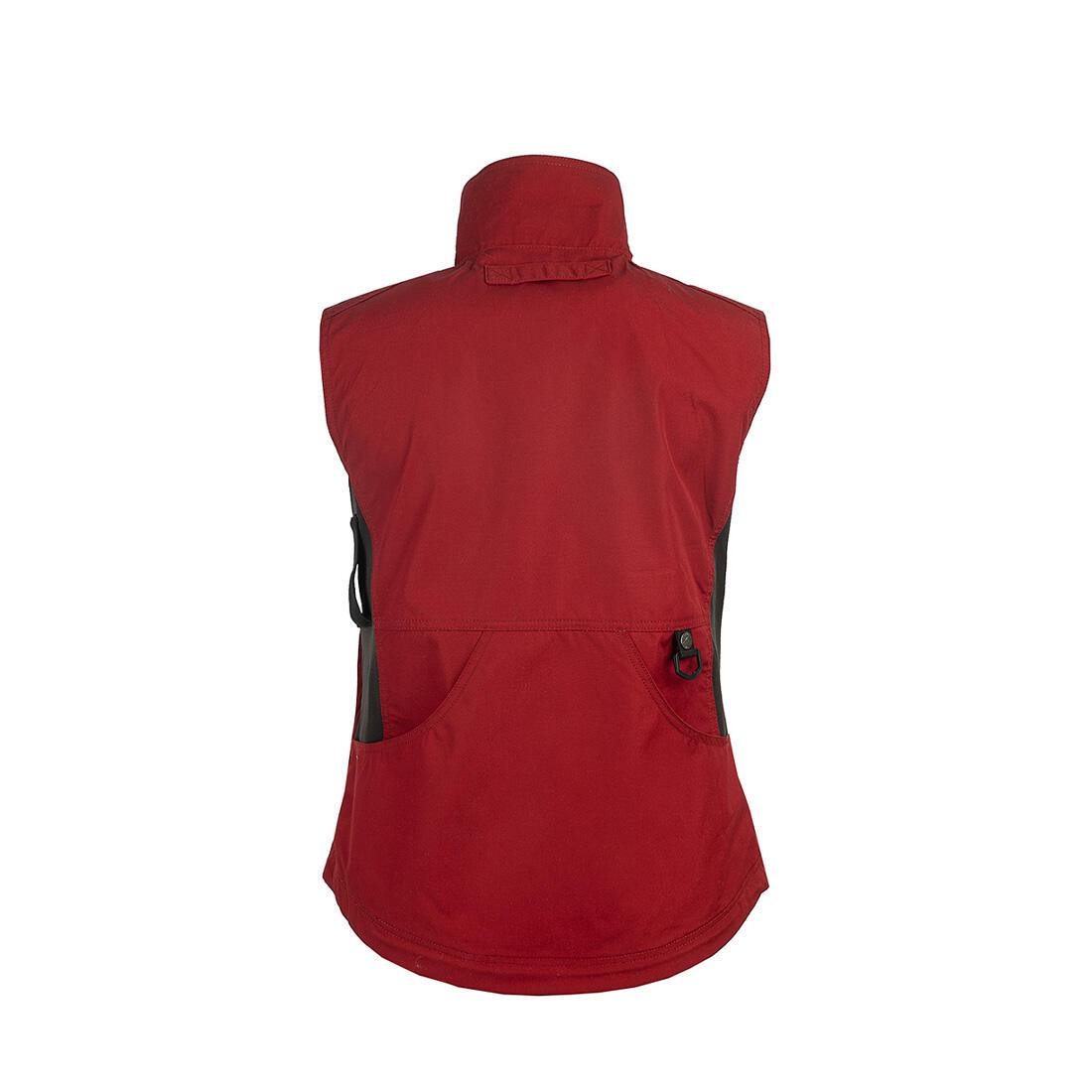 Gilet de compétition pour femme rouge foncé 3/7