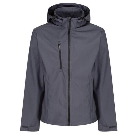Veste À Capuche VENTURER Homme (Gris Foncé / Noir)