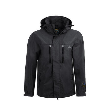 Veste de pluie pour homme noire