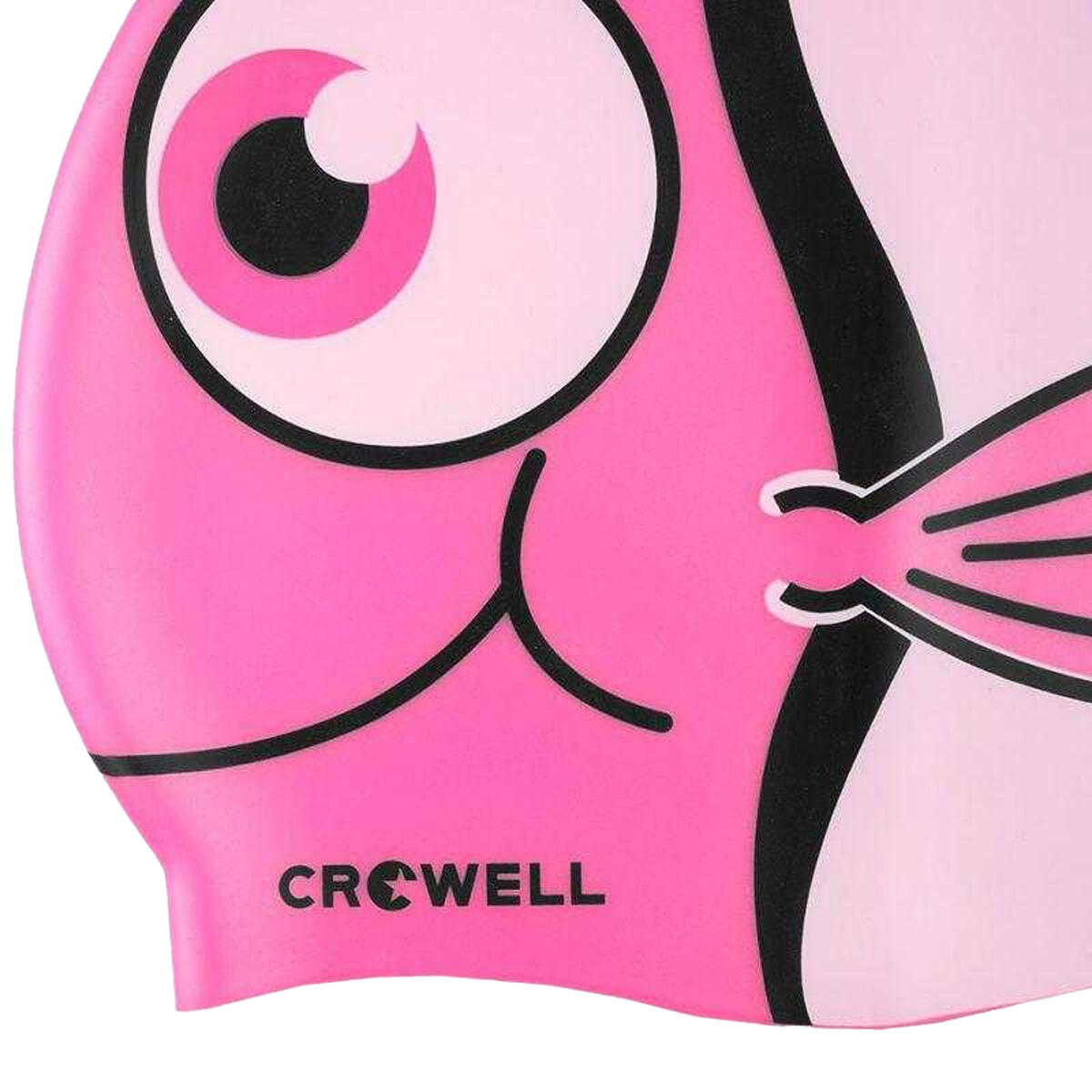 Cuffia Da Nuoto Nemo Silicone Bambini Crowell Rosa 2/2