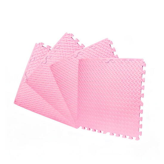 Tapis en mousse X-star 4 pcs. 60x60cm - rose