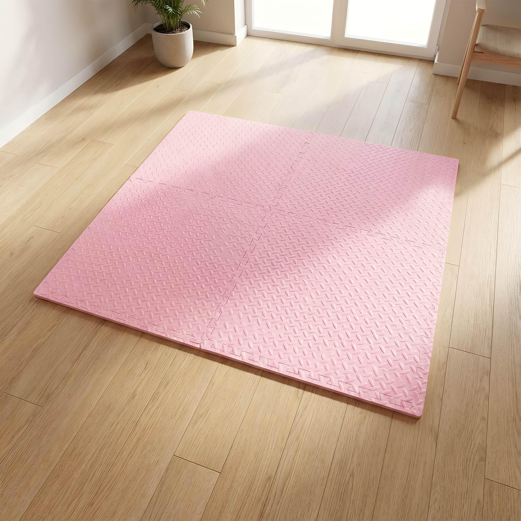 Tapis en mousse X-star 4 pcs. 60x60cm - rose 7/7