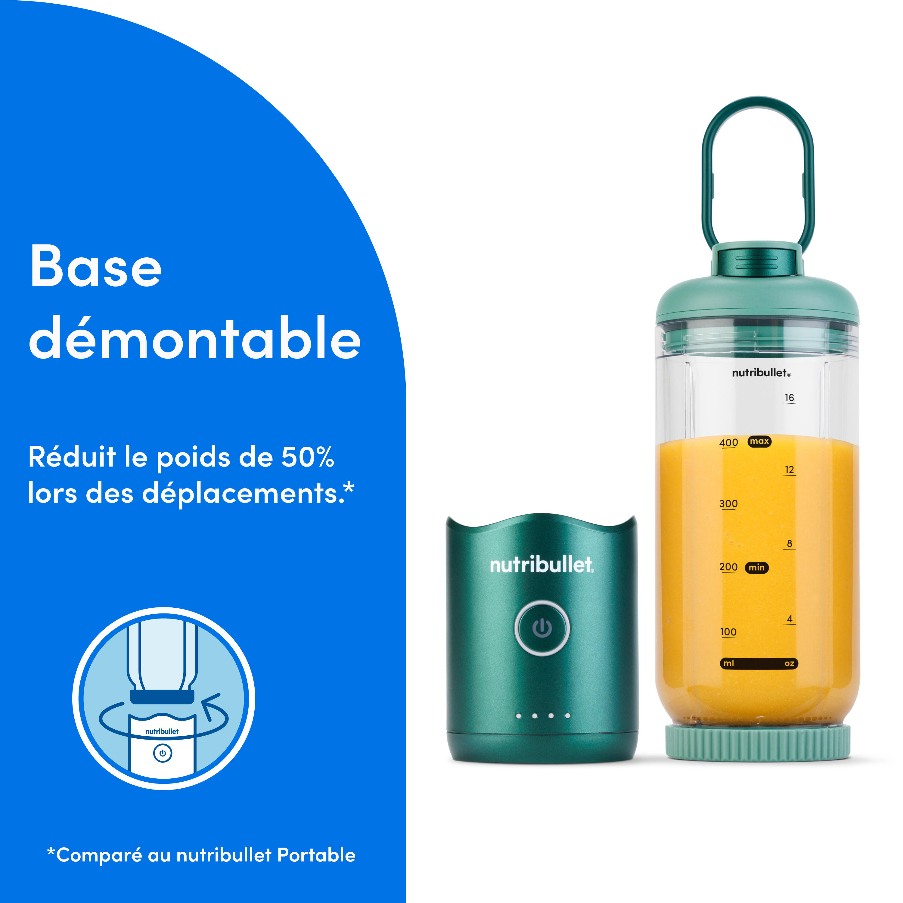 Mixeur Portable Nutribullet Flex 3/7