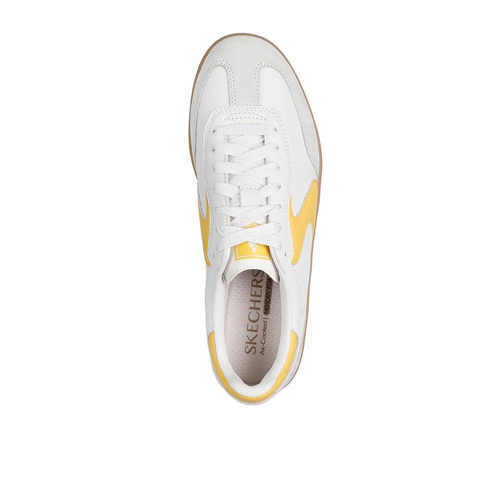 Tênis Brancos Kickoff Feminino Hotshot Skechers 3/4