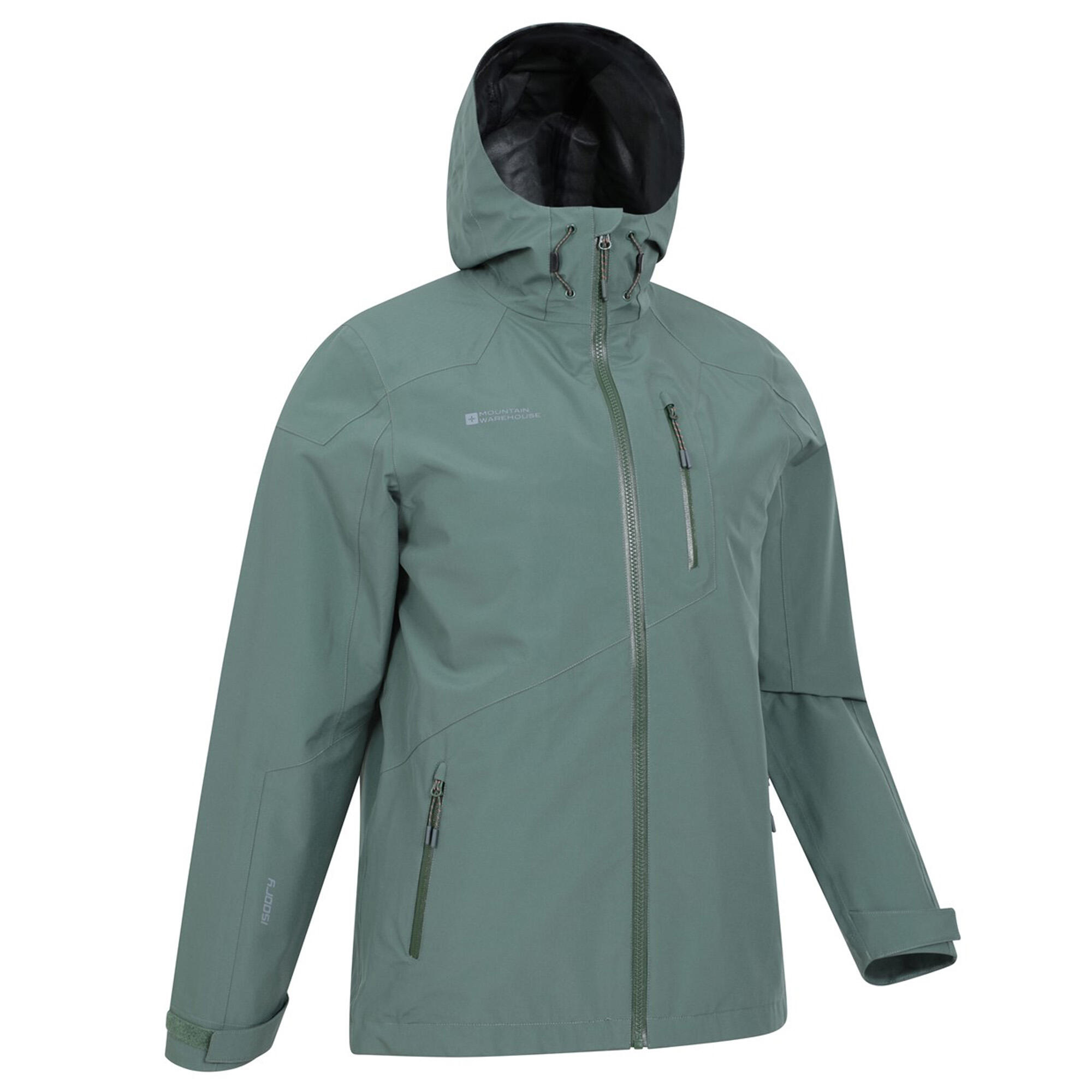 Giacca Impermeabile Tre Strati Uomo Mountain Warehouse Bachill Verde 4/4