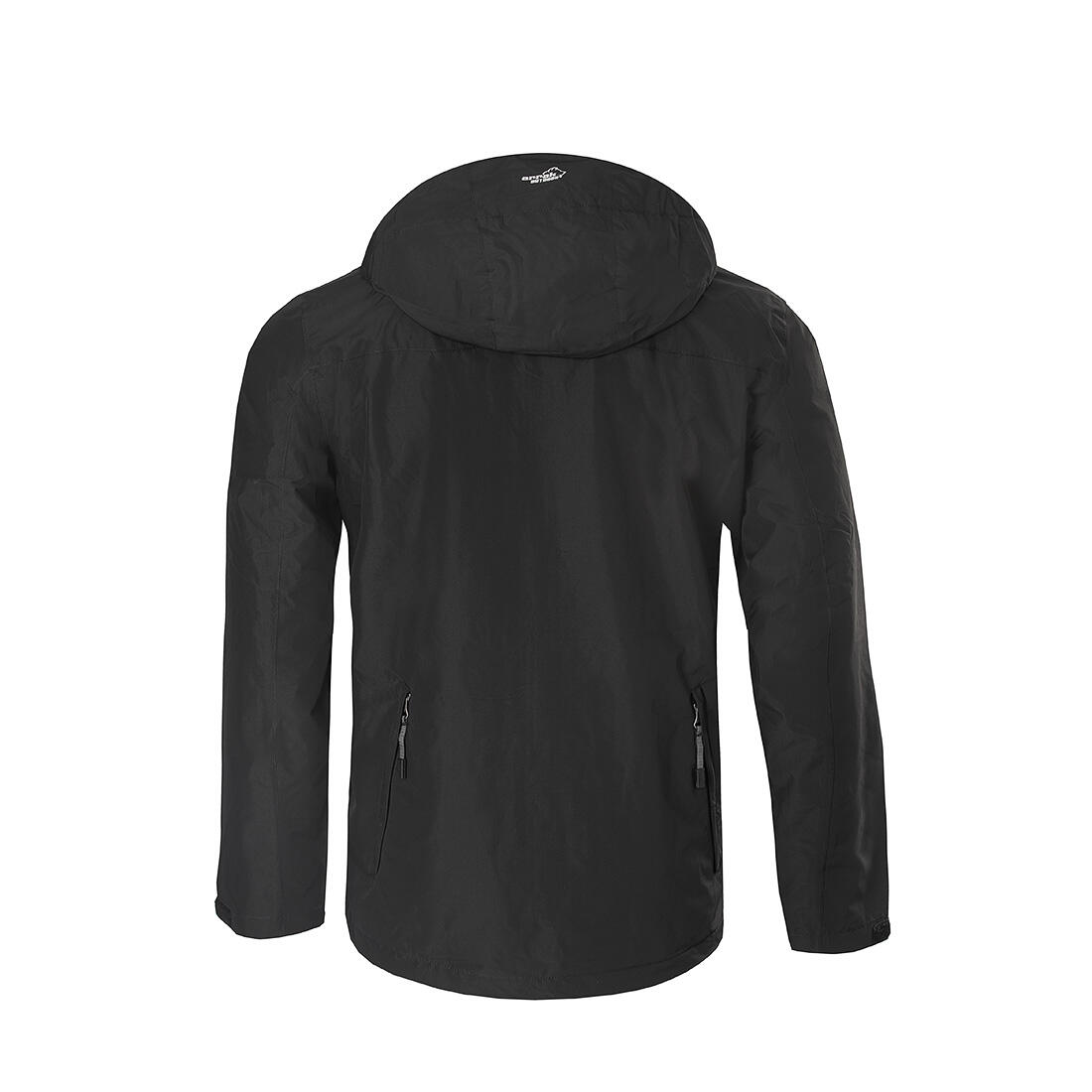 Veste de pluie pour homme noire 3/6