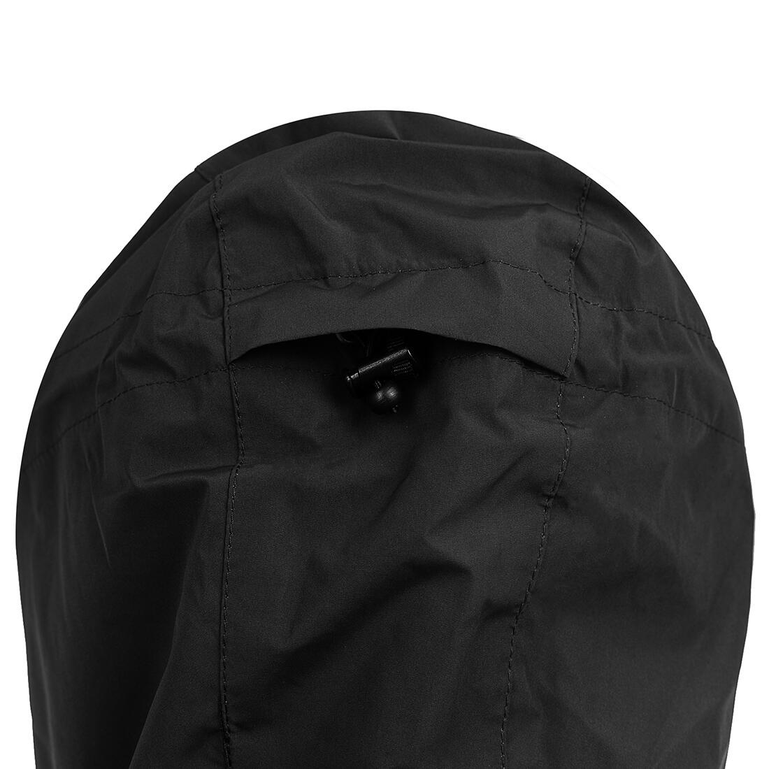 Veste de pluie pour homme noire 5/6
