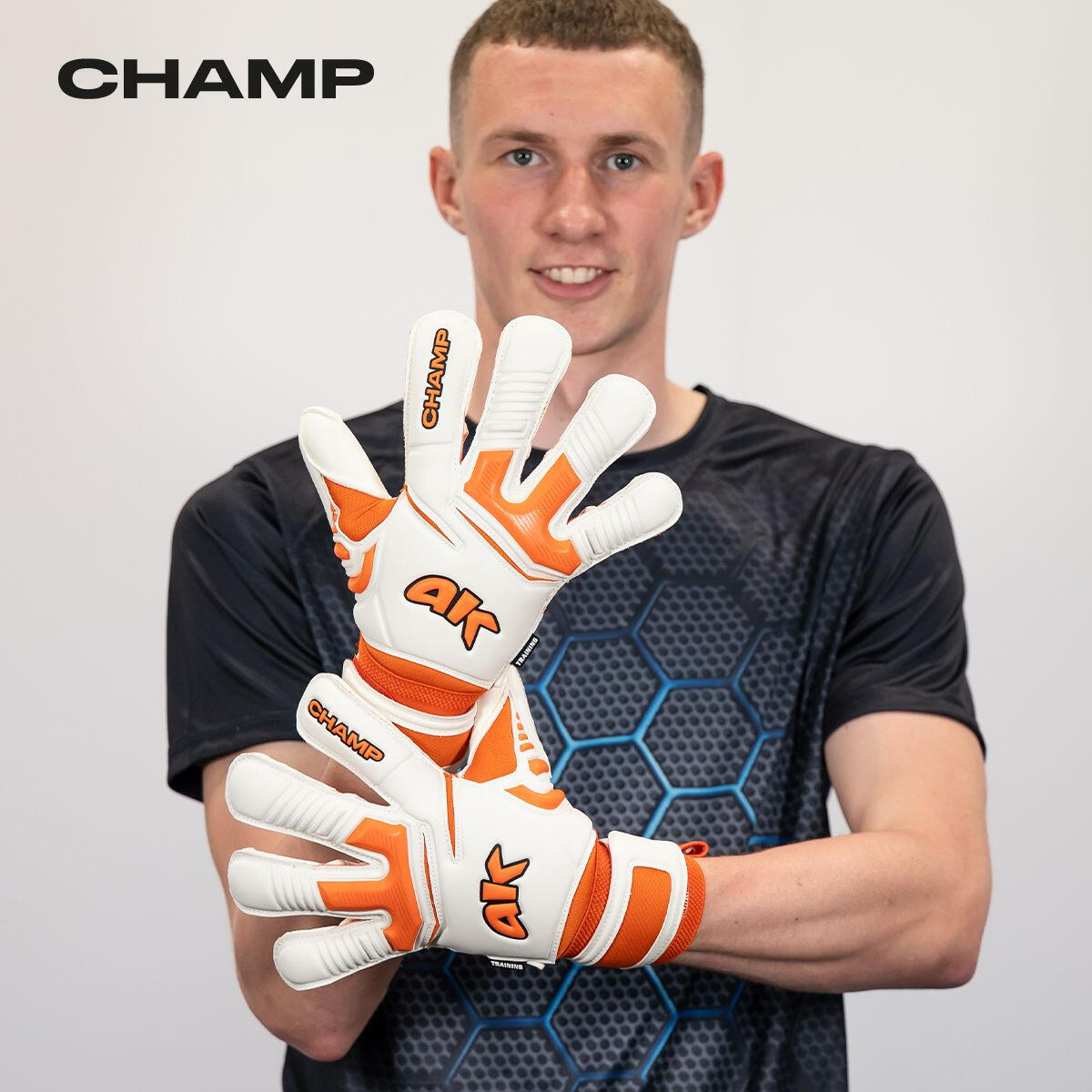 Rękawice bramkarskie dla dorosłych 4keepers CHAMP TRAINING VII RF2G 2/7
