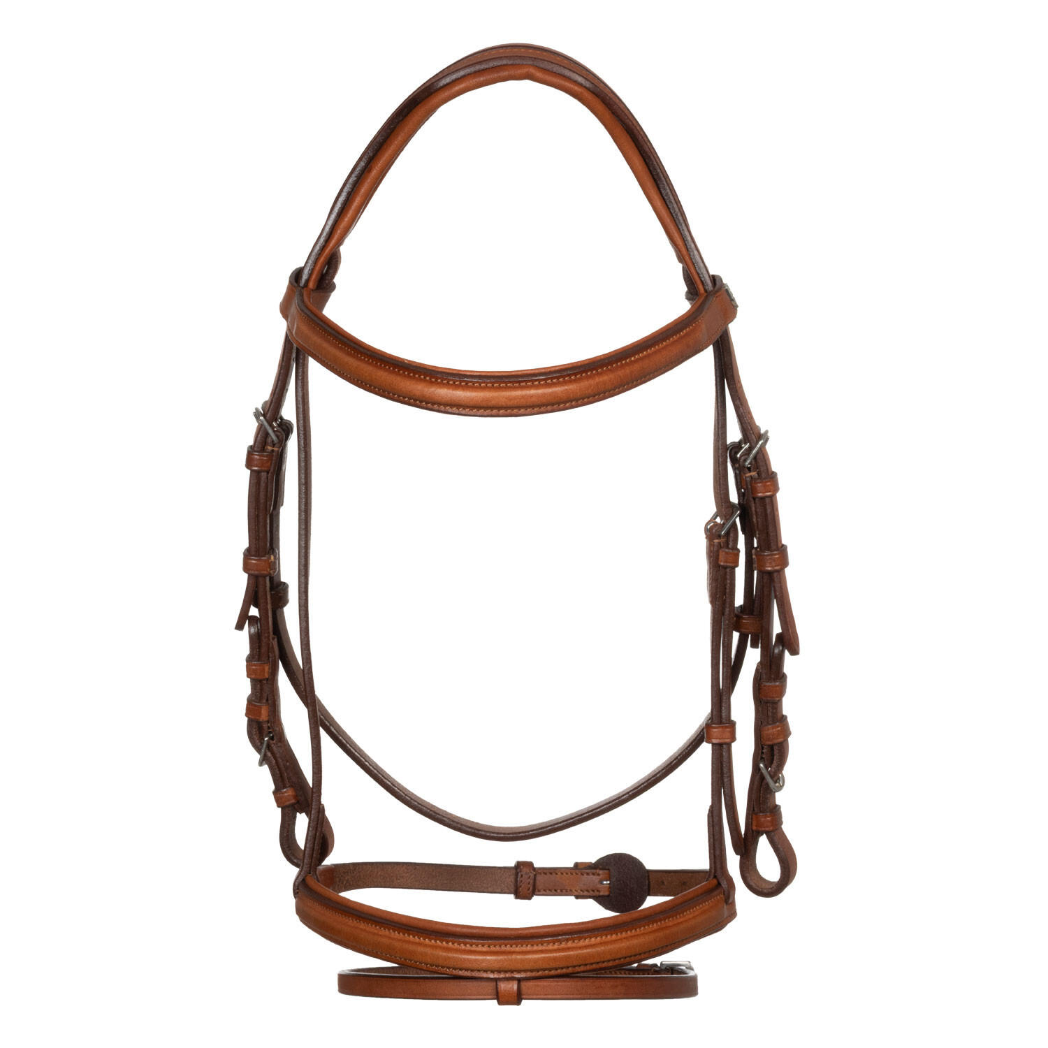 Bridon de saut en cuir 2/7