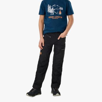 Pantalon outdoor randonnée junior coupe-vent respirant Nordkap Stretch JR II