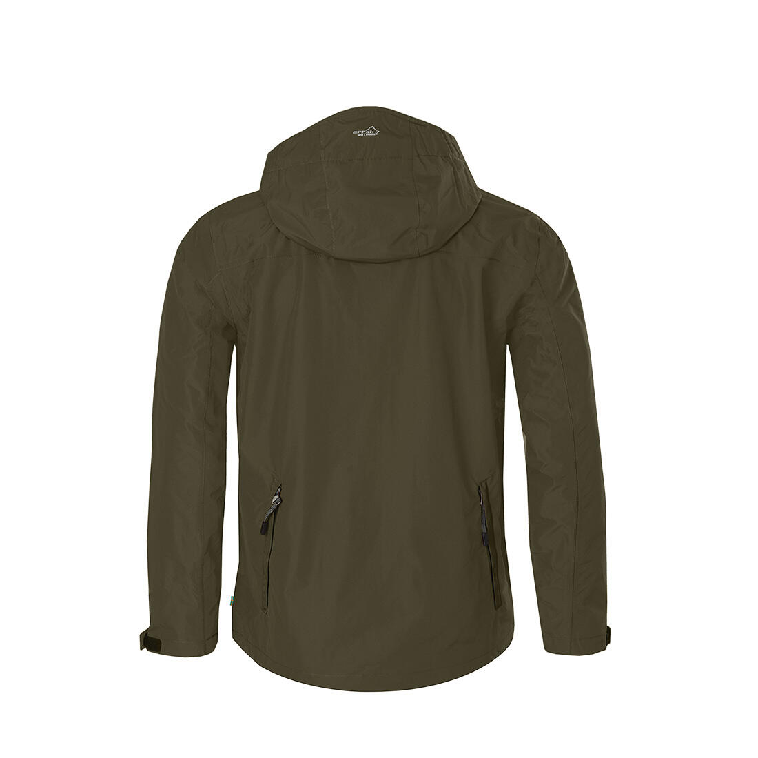 Veste de pluie pour homme olive 3/7