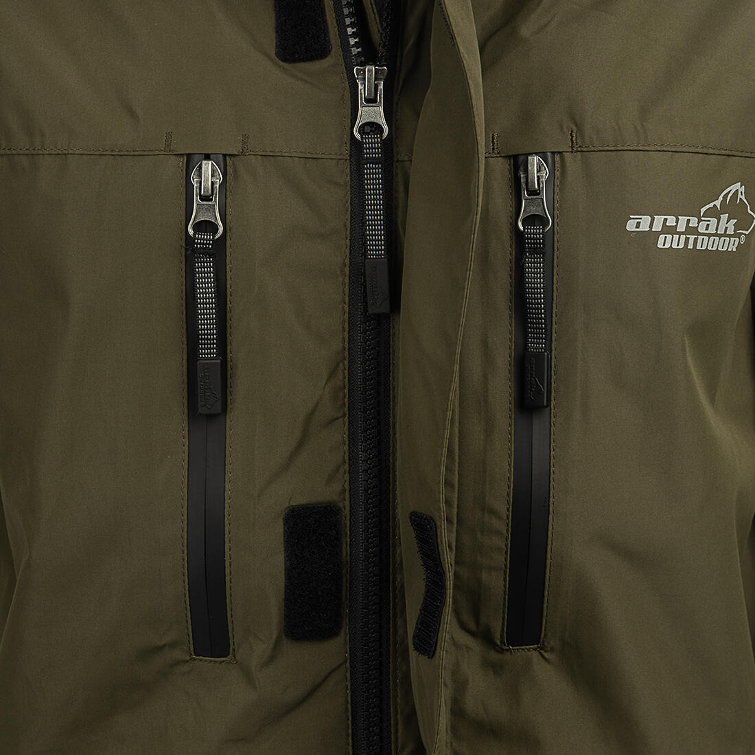 Veste de pluie pour homme olive 6/7