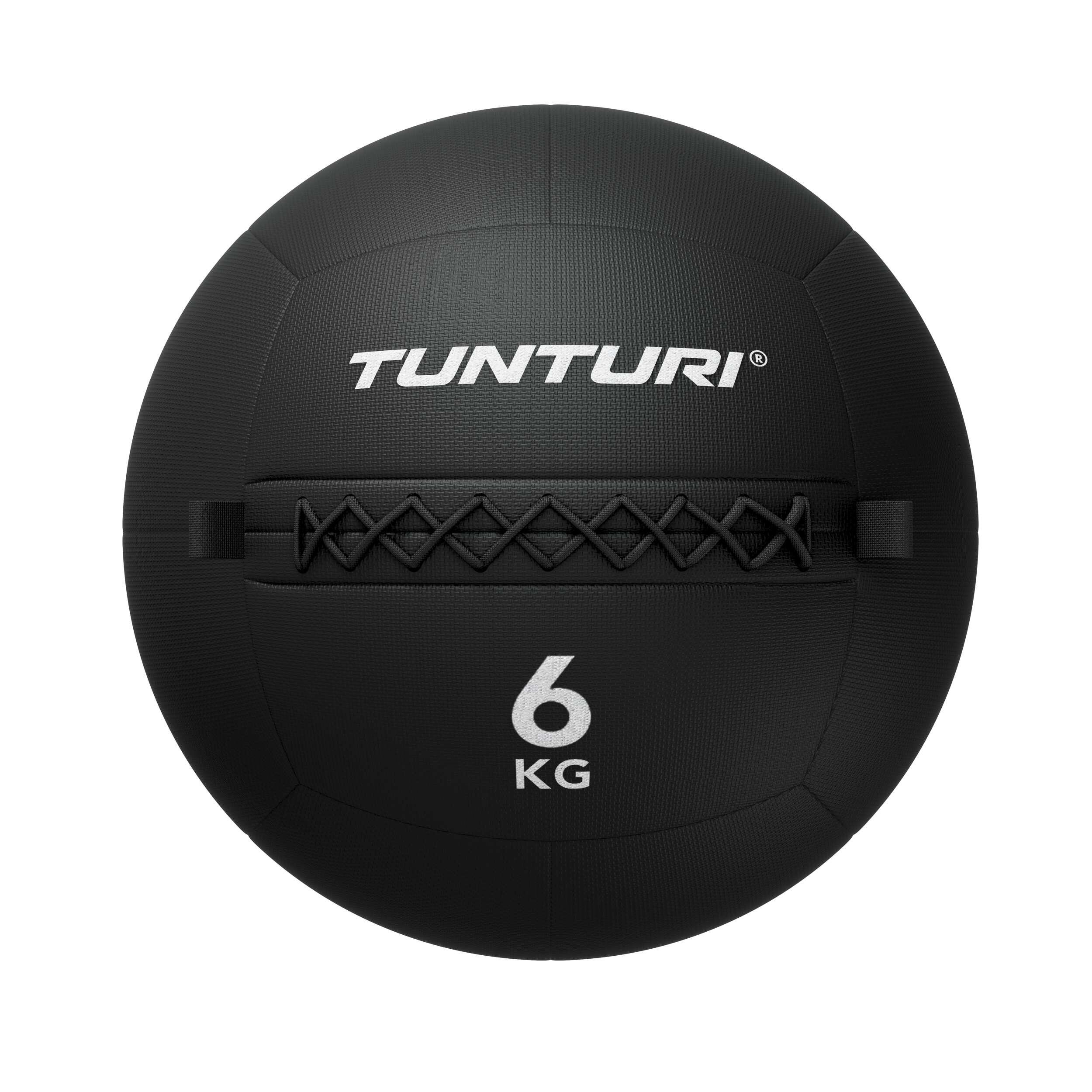 Platinum Wall Ball 6 kg Schwarz inkl. gratis Fitness-App 2/7