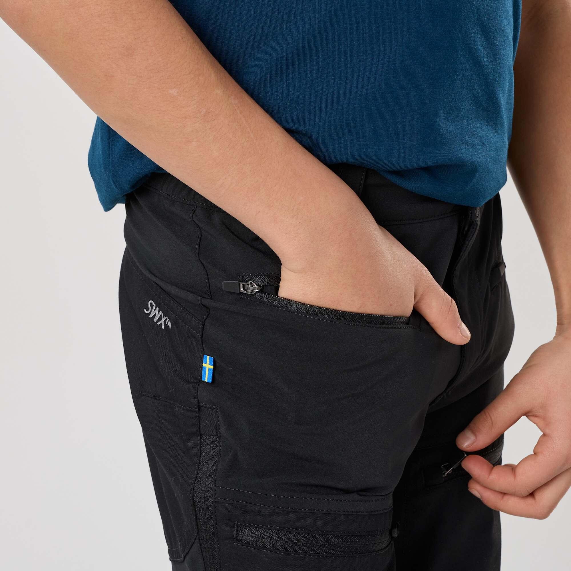 Pantaloni outdoor da escursionismo junior Nordkap Stretch Pants II impermeabile 5/7