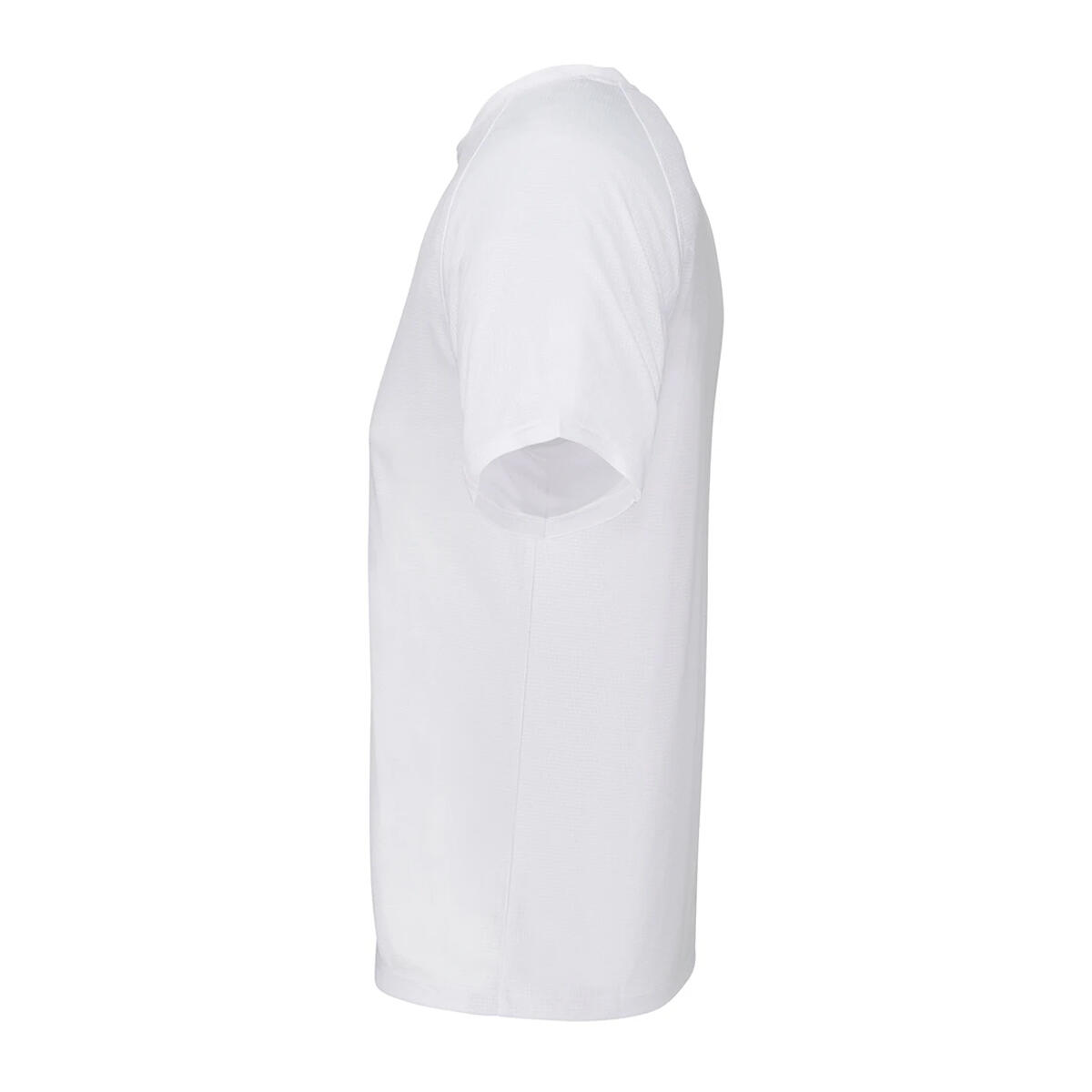 Tshirt Uni Manches Courtes PERFORMANCE Adulte (Blanc) 3/4