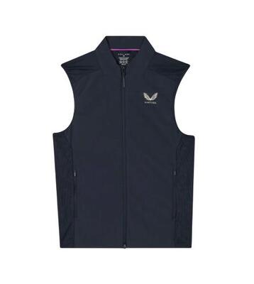 Castore lvs hybrid gilet, golfvest voor heren, beige