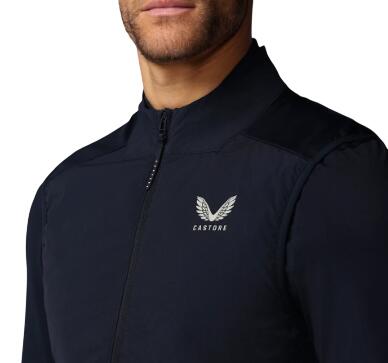 Colete Castore LVS Hybrid, Colete de golfe para homem, azul-marinho 4/6