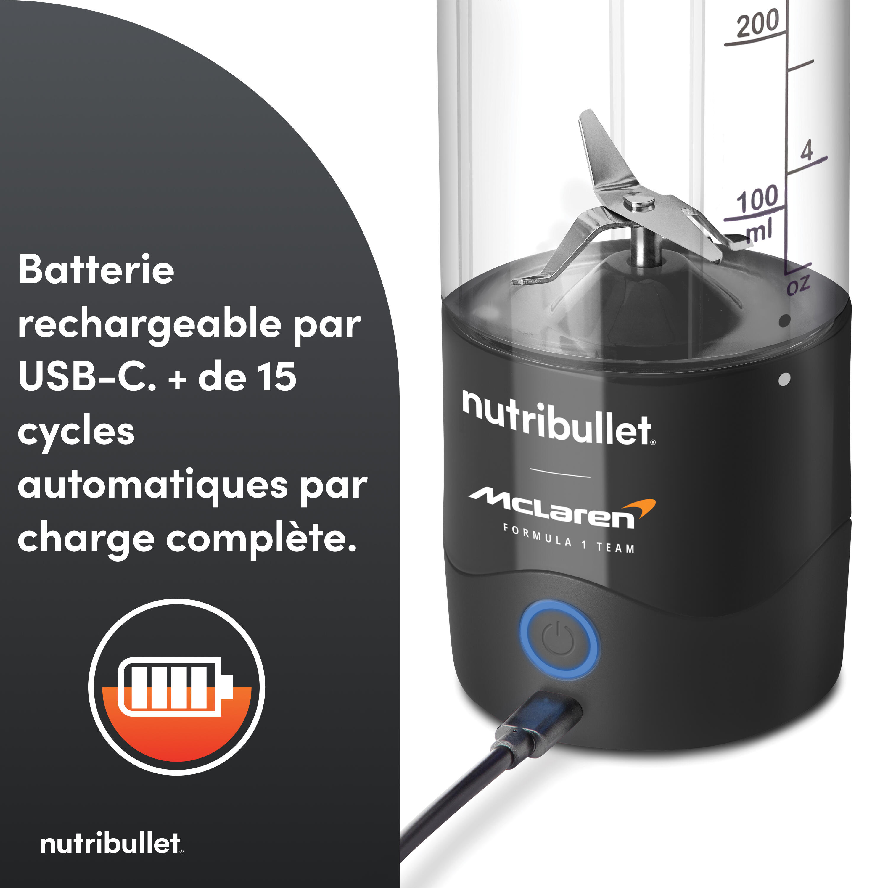 Mixeur Portable Nutribullet  McLaren 4/7