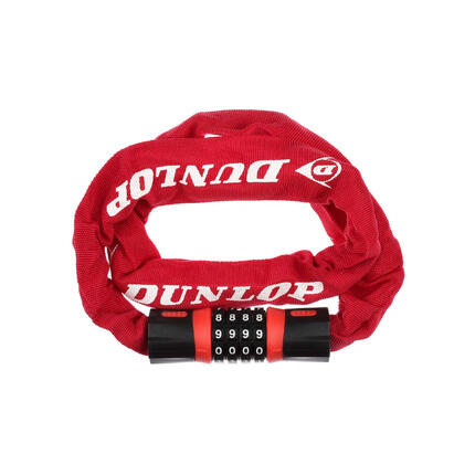 Zapięcie do roweru łańcuch blokada rowerowa na szyfr DUNLOP