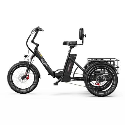 Tricycle électrique pour adultes OT30 PRO : pneus 20" × 3,0".