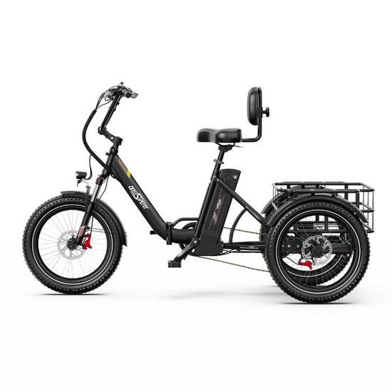 Tricycle électrique pour adultes OT30 PRO : pneus 20" × 3,0".