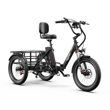 Vélo cargo électrique ONESPORT OT30 PRO - Batterie 48V 18Ah