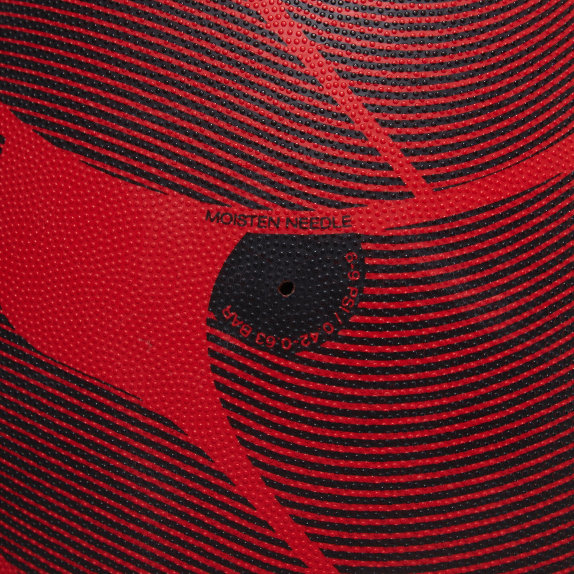Ballon De Rugby THRILLSEEKER (Rouge / Noir) Taille 5 3/7